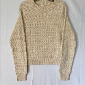 Universal Thread Textured Beige Knit Sweater